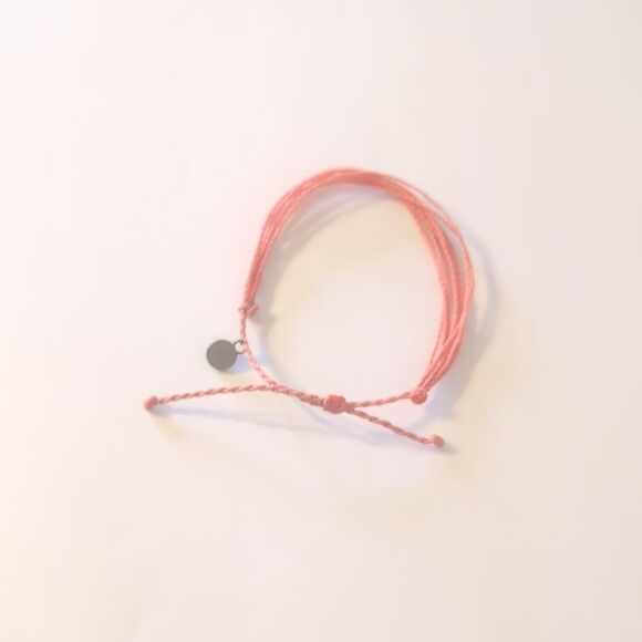 788 Pura Vida Peach Adjustable Slider Bracelet‎ - Picture 4 of 4